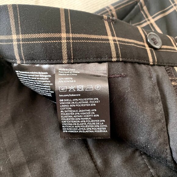 NWOT H&M Men's Dress Pants / Trousers - Picture 7 of 7